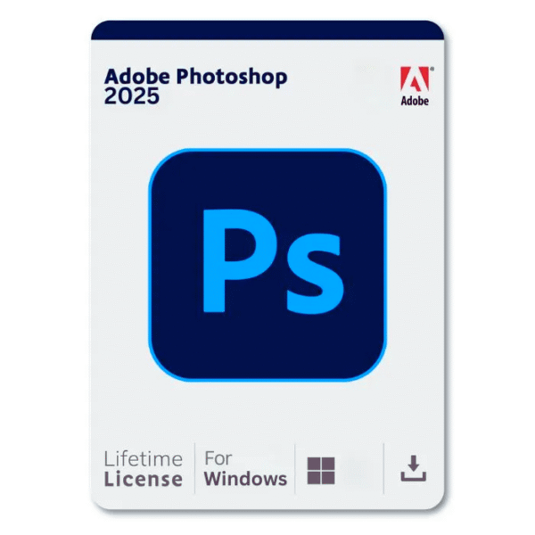 Adobe Photoshop 2025 Windows – Lifetime License