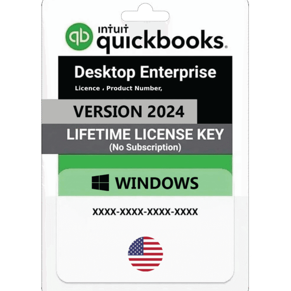 Quickbooks Desktop Enterprise Platinum 2024 With Advanced Inventory | Us Version |