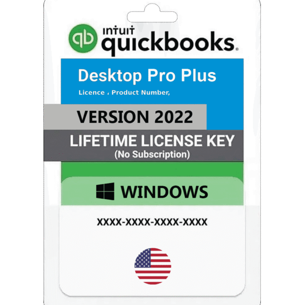 Quickbooks Desktop Pro Plus 2022 | Usa Version |